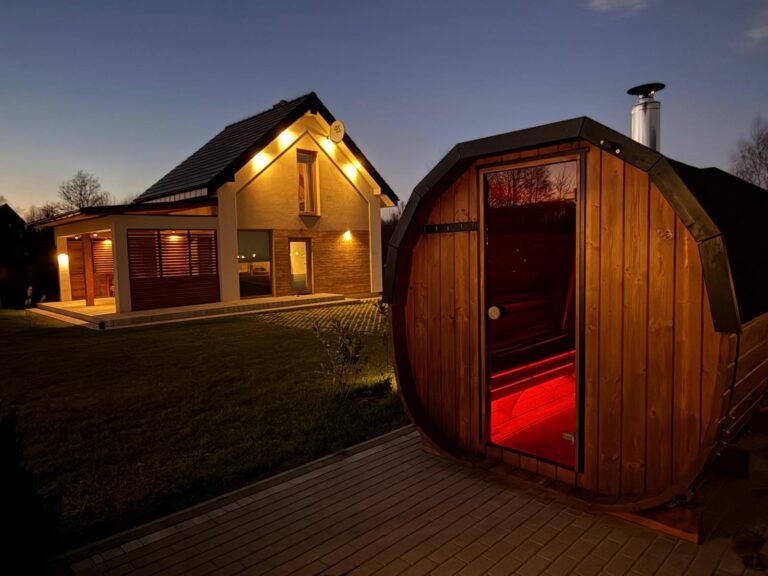 Domek na wynajem z sauną – samo zdrowie w sercu natury